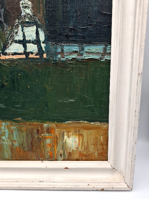 Olie på lærred 1975